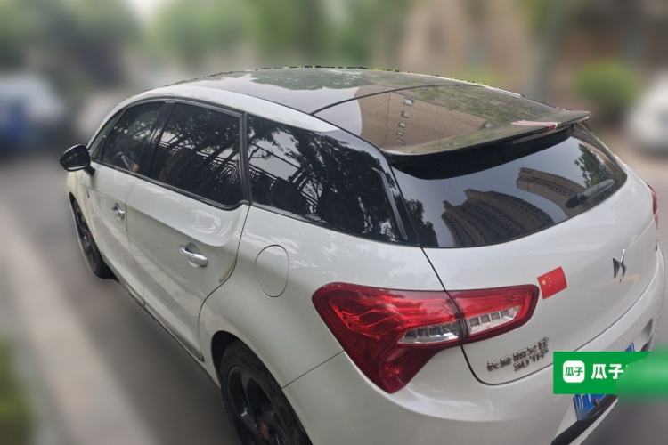 Used DS 5 2018 30THP P-Line Sport Model Rear Left 45 Deg