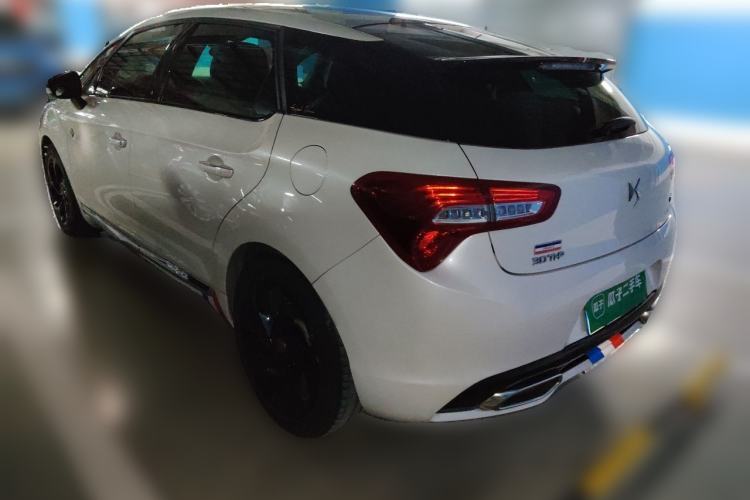 Used DS 5 2018 30THP P-Line Sport Model Rear Left 45 Deg