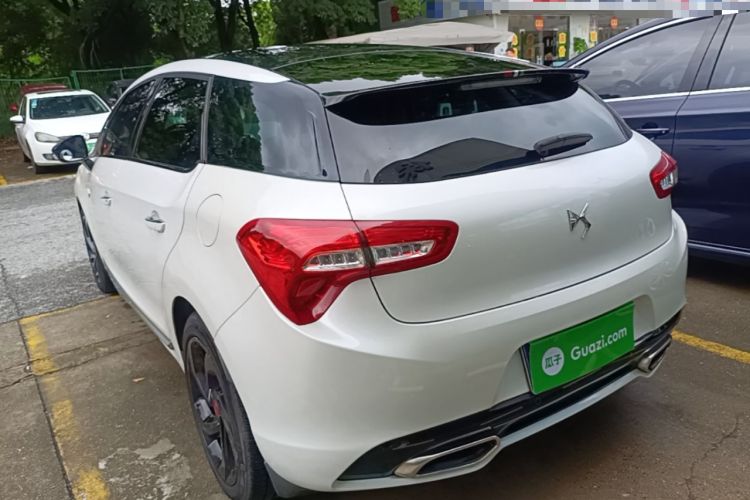 Used DS 5 2018 30THP P-Line Sport Model Rear Left 45 Deg