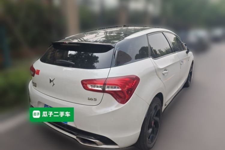 Used DS 5 2018 30THP P-Line Sport Model Rear Right 45 Deg