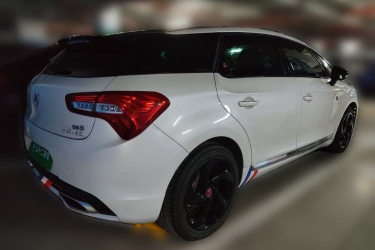 Used DS 5 2018 30THP P-Line Sport Model Rear Right 45 Deg