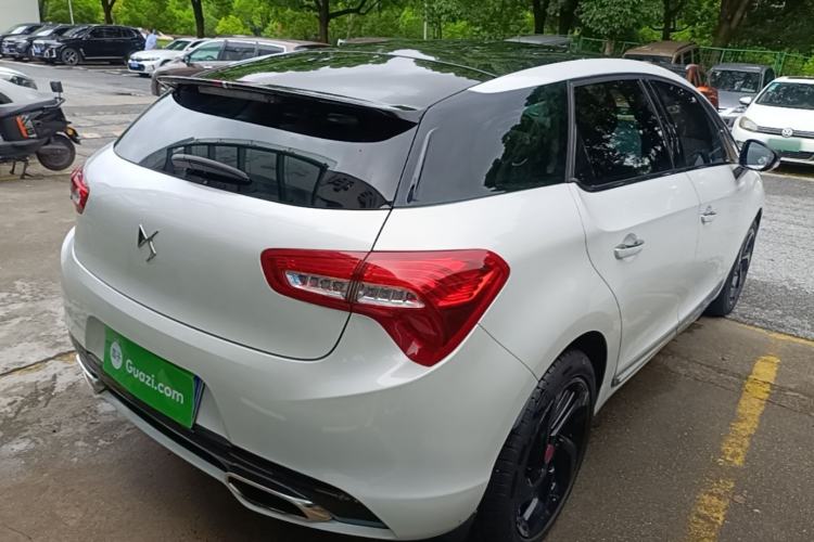 Used DS 5 2018 30THP P-Line Sport Model Rear Right 45 Deg