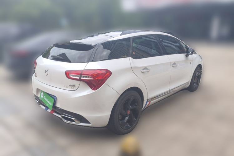 Used DS 5 2018 30THP P-Line Sport Model Rear Right 45 Deg
