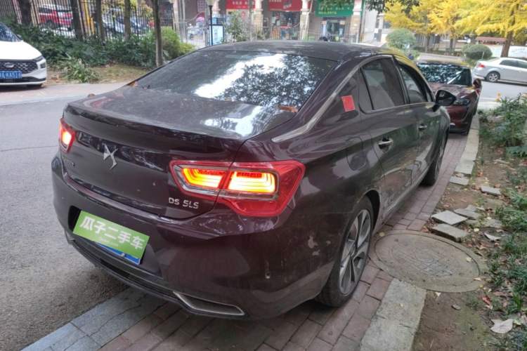 Used DS 5LS 2014 1.6T Prestige Edition THP200 Rear Right 45 Deg