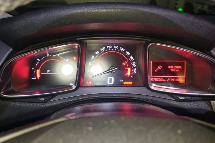 Used DS 5LS 2014 1.8L automatic Comfort version VTi140 Instrument Cluster