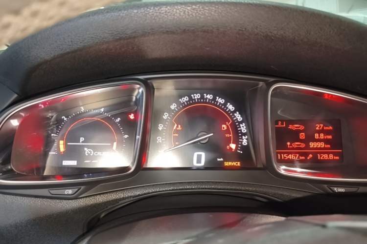 Used DS 5LS 2014 1.8L automatic Comfort version VTi140 Instrument Cluster