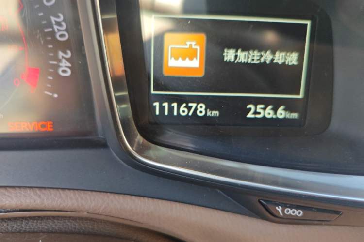Used DS 5LS 2014 1.6T Prestige Edition THP200 Odometer Close Up