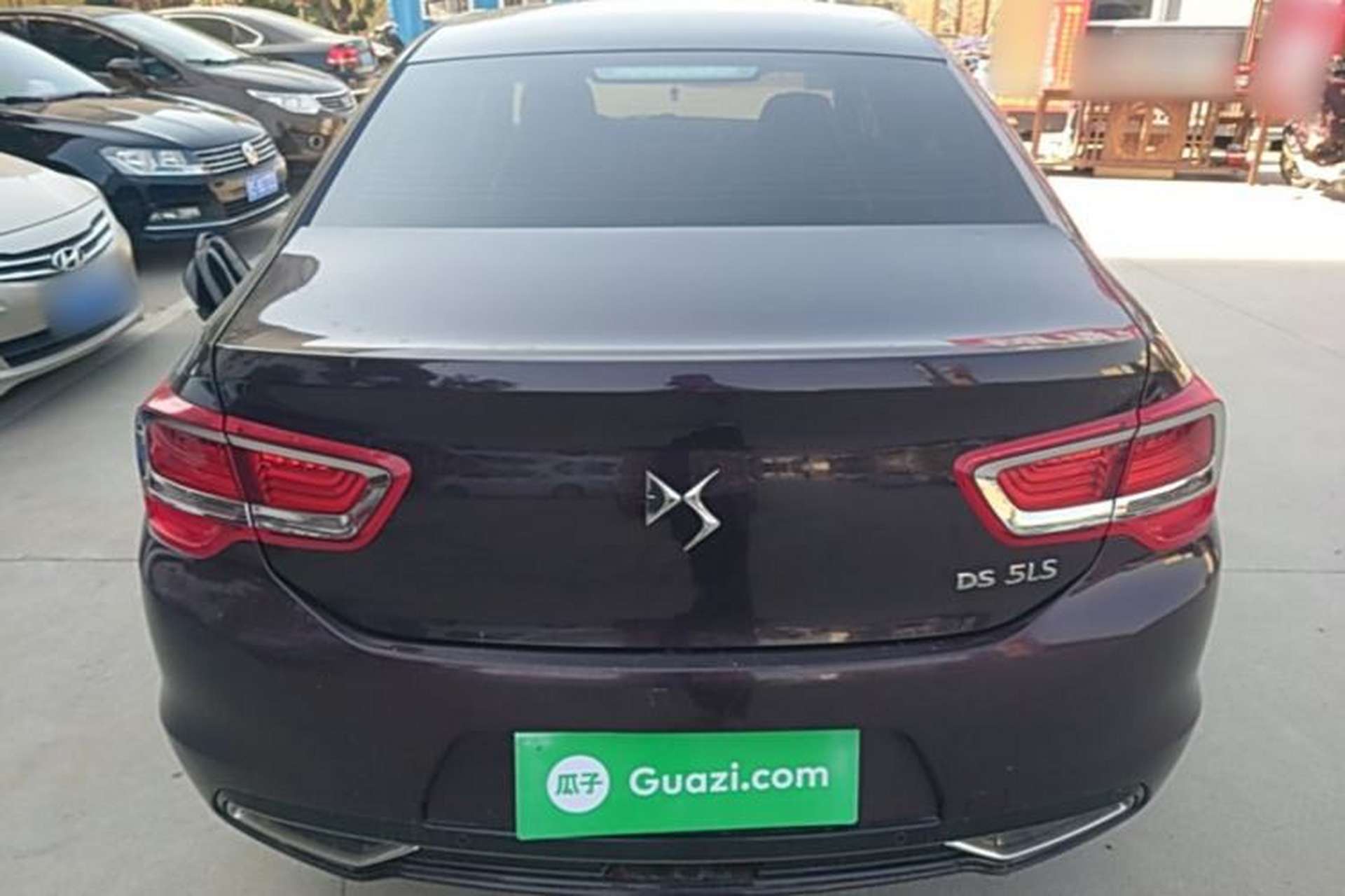 Used DS 5LS 2014 1.6T Elegant Version THP160 Rear