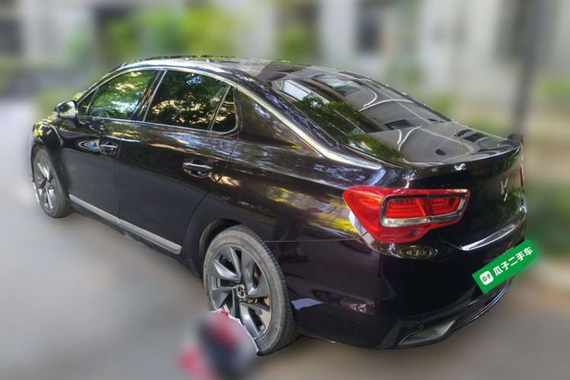 Used DS 5LS 2014 1.6T Luxury Edition THP200 Rear Left 45 Deg