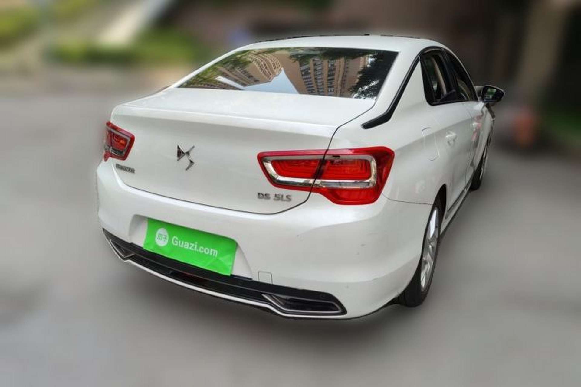 Used DS 5LS 2014 1.8L Elegant Edition VTi140 Rear Right 45 Deg