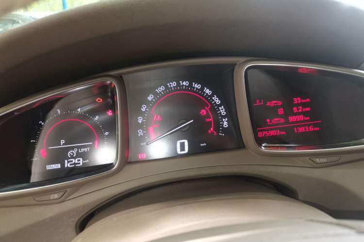 Used DS 5LS 2015 1.6T Comfort Edition THP160 Instrument Cluster