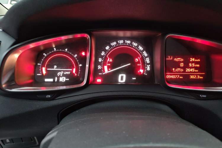 Used DS 5LS 2015 1.6T Comfort Edition THP160 Instrument Cluster