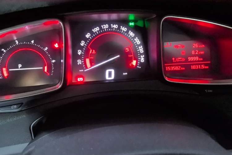 Used DS 5LS 2016 1.6T Comfort Edition THP160 Instrument Cluster