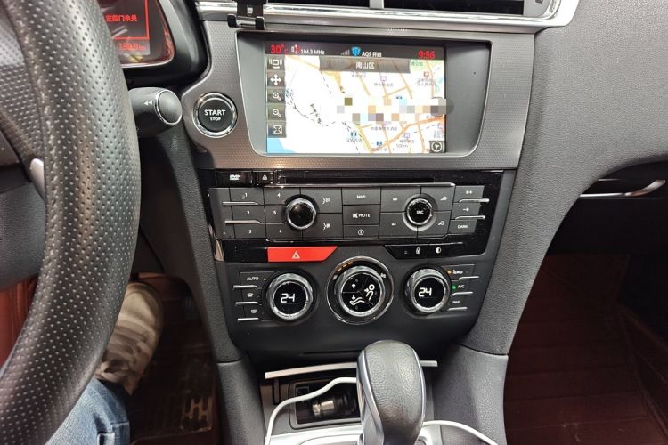 Used DS 6 2014 1.6T Luxury Edition THP160 Audio And AC Panel