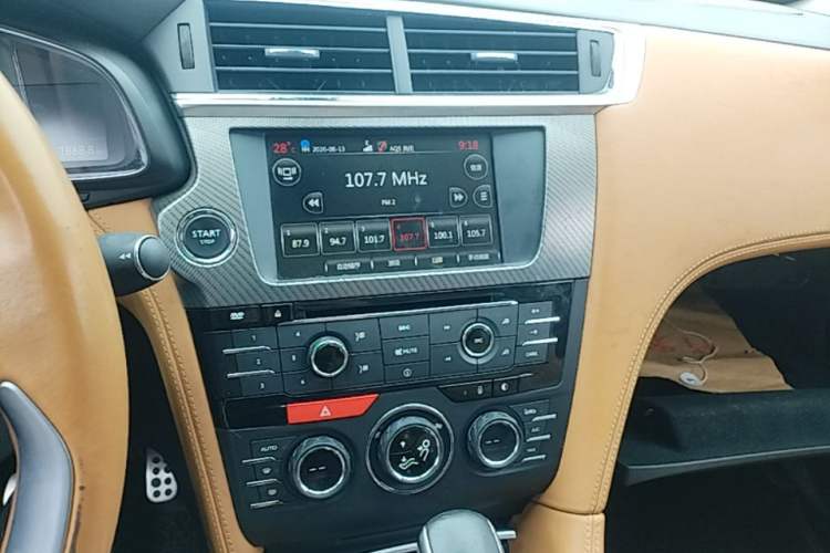Used DS 6 2014 1.6T Prestige Edition THP200 Audio And AC Panel