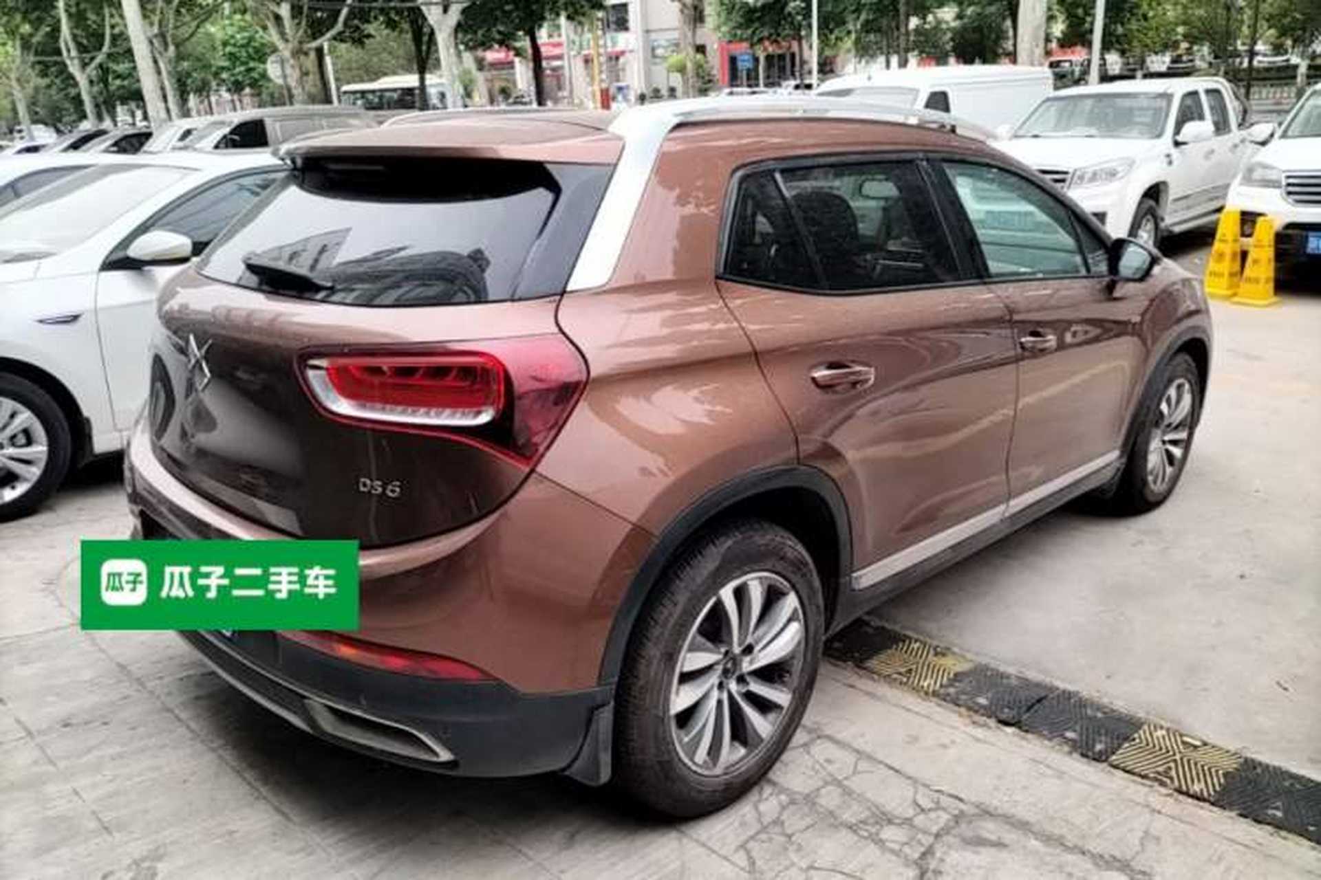 Used DS 6 2014 1.6T Luxury Edition THP160 Rear Right 45 Deg