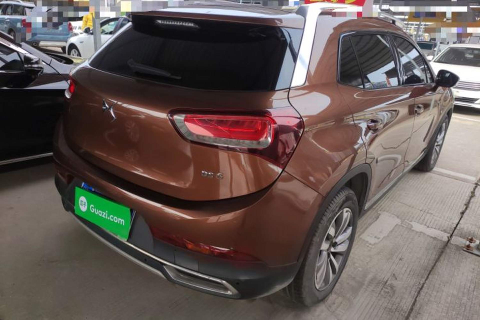 Used DS 6 2014 1.6T Luxury Edition THP160 Rear Right 45 Deg