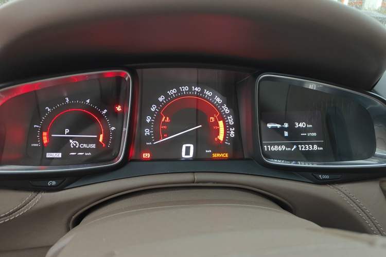 Used DS 6 2014 1.6T Prestige Edition THP200 Instrument Cluster
