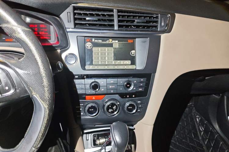 Used DS 6 2014 1.6T Luxury Edition THP160 Audio And AC Panel