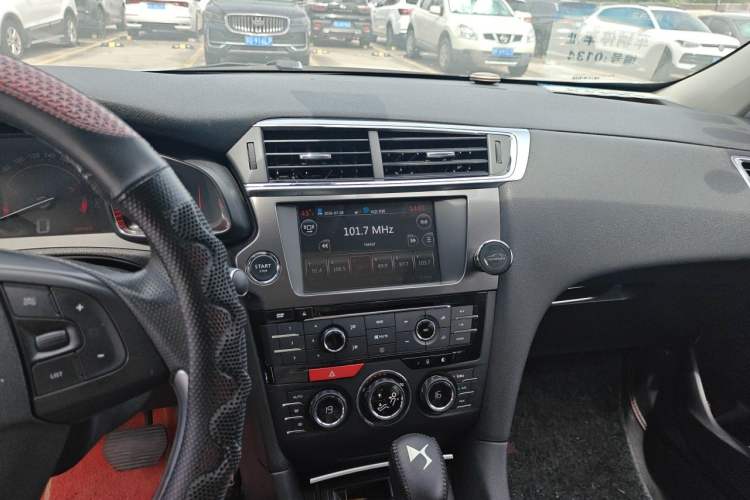 Used DS 6 2014 1.6T Luxury Edition THP160 Audio And AC Panel