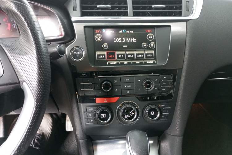 Used DS 6 2014 1.6T Luxury Edition THP160 Audio And AC Panel