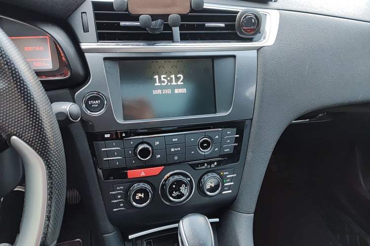 Used DS 6 2014 1.6T Luxury Edition THP160 Audio And AC Panel