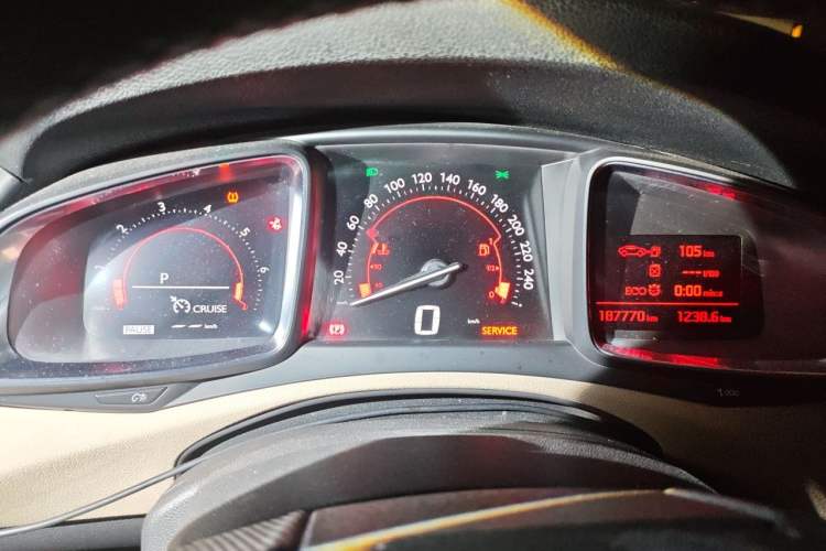 Used DS 6 2014 1.6T Luxury Edition THP160 Instrument Cluster