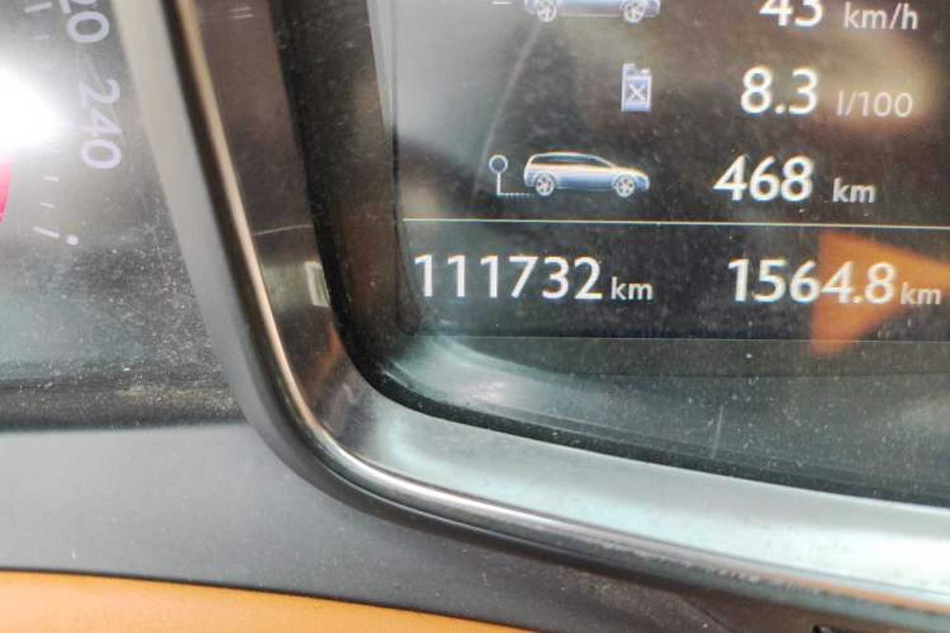 Used DS 6 2014 1.6T Prestige Edition THP160 Odometer Close Up