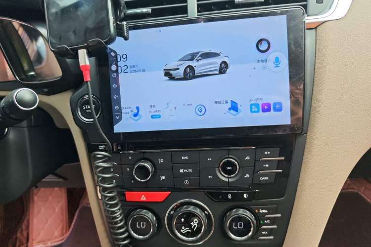 Used DS 6 2016 1.6T Luxury Edition THP160 Audio And AC Panel