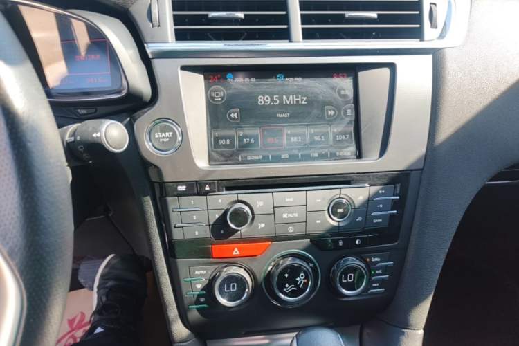 Used DS 6 2016 1.6T Luxury Edition THP160 Audio And AC Panel