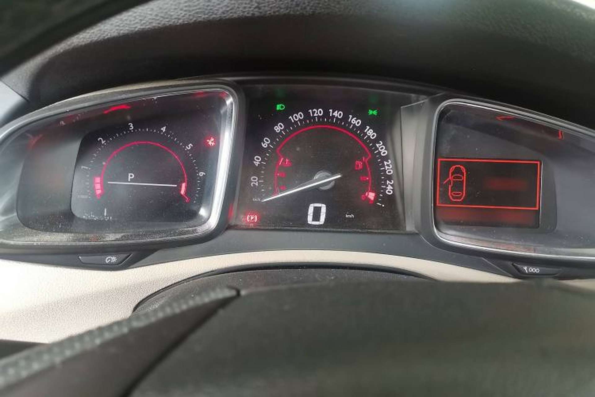 Used DS 6 2016 1.6T Luxury Edition THP160 Instrument Cluster