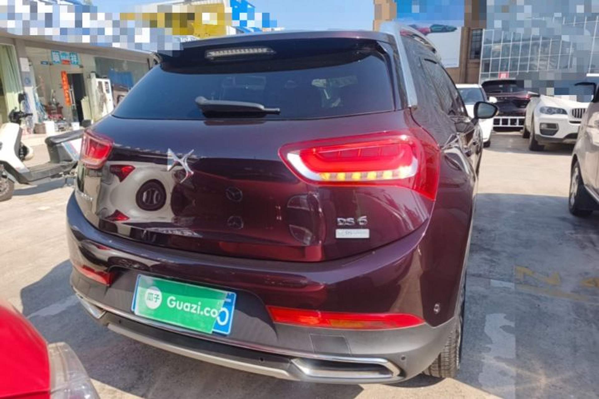 Used DS 6 2016 1.6T Luxury Edition THP160 Rear Right 45 Deg