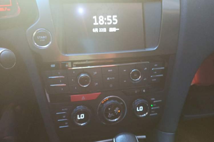Used DS 6 2016 1.6T Luxury Edition THP160 Audio And AC Panel
