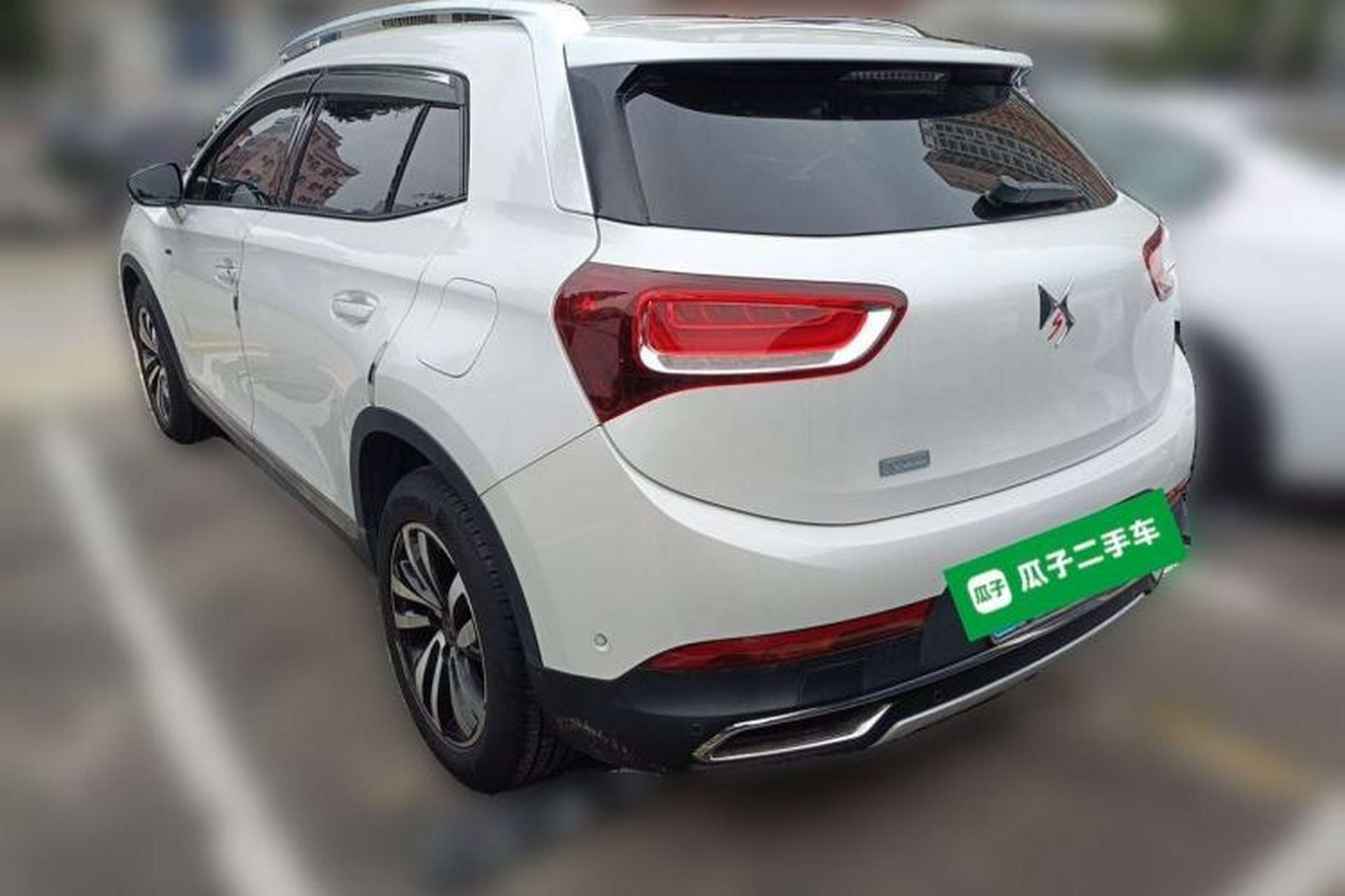 Used DS 6 2016 1.6T Luxury Edition THP160 Rear Left 45 Deg