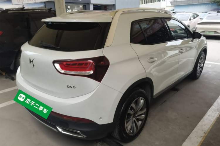 Used DS 6 2016 1.6T Luxury Edition THP160 Rear Right 45 Deg