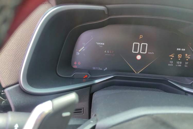 Used DS 7 2018 45THP Rivoli Prestige Edition Odometer Close Up