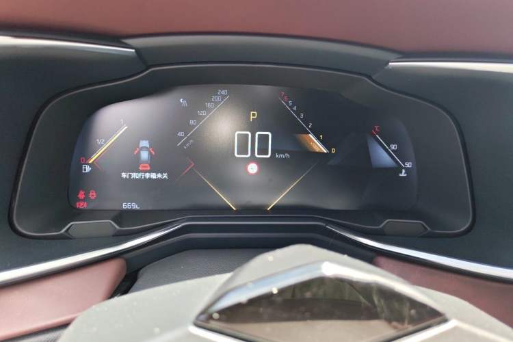Used DS 9 2021 45THP Opera House Edition Instrument Cluster