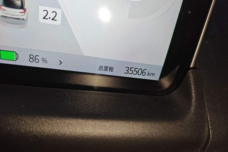 Used Electric House YOUNG Light XiaoXin 2023 408KM Pearl Edition Odometer Close Up