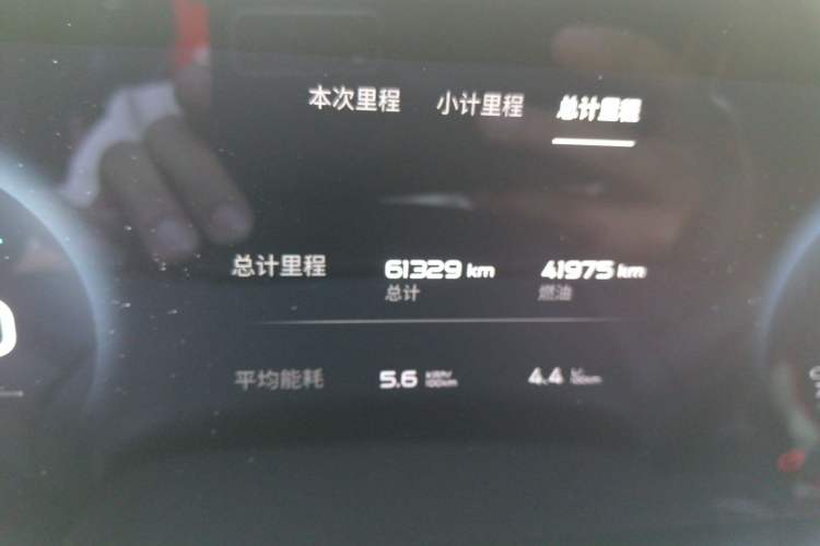 Used ENOVATE ME5 2021 1012 Odometer Close Up