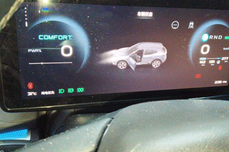 Used ENOVATE ME5 2021 1012 PRO Odometer Close Up