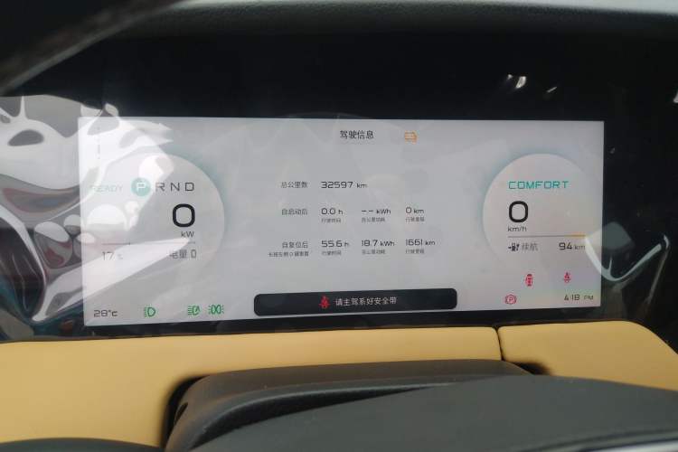 Used ENOVATE ME7 2021 530 km Instrument Cluster