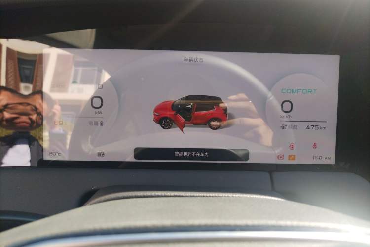 Used ENOVATE ME7 2021 530 km Instrument Cluster