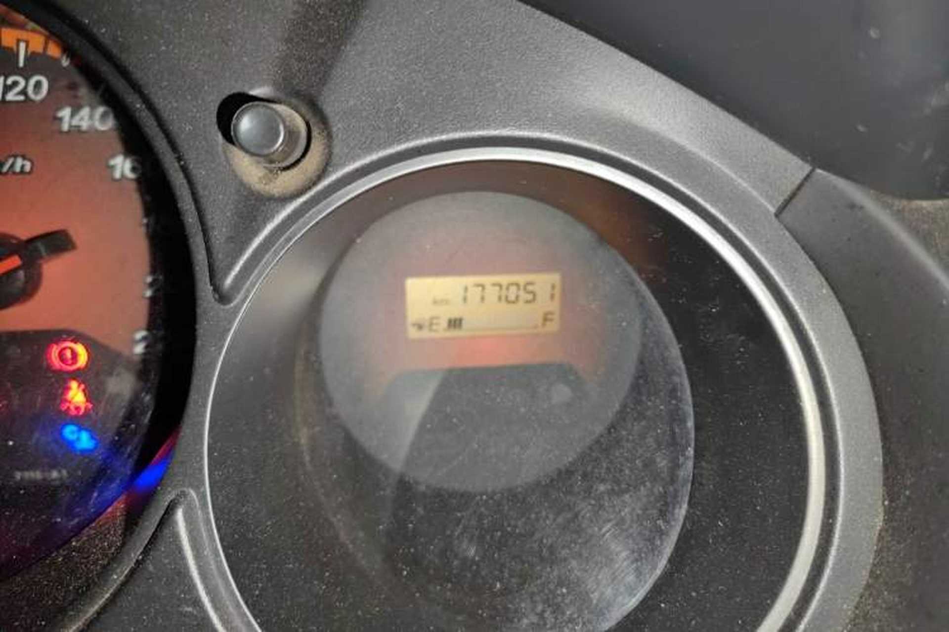 Used Everus S1 2011 1.3L Automatic Comfort Edition Odometer Close Up
