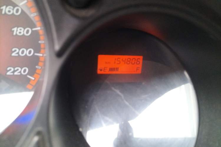 Used Everus S1 2011 1.3L Automatic Comfort Edition Odometer Close Up