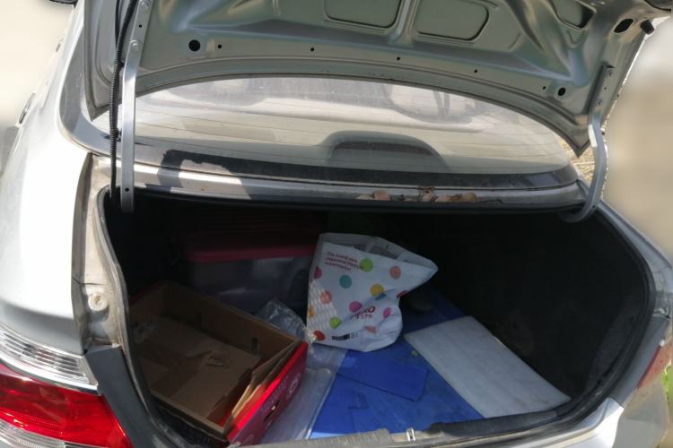Used Everus S1 2011 1.3L Automatic Comfort Edition Trunk