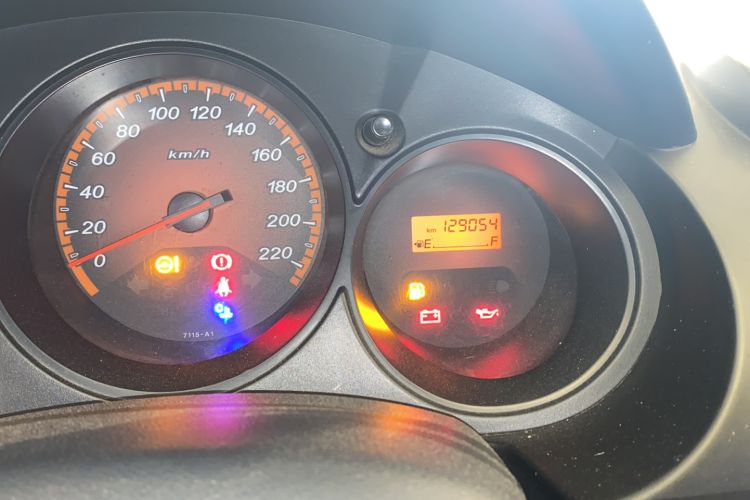 Used Everus S1 2012 1.3L Automatic Comfort Edition Odometer Close Up