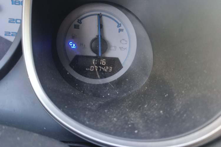 Used Everus S1 2013 1.5L Manual Sport Edition Odometer Close Up