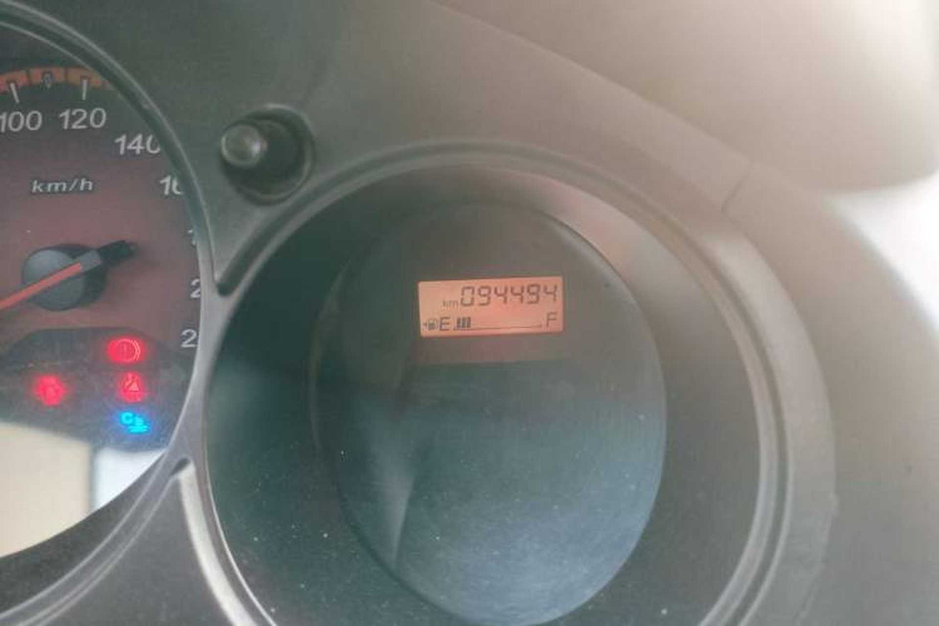 Used Everus S1 2014 1.3L Manual Comfort Edition Odometer Close Up