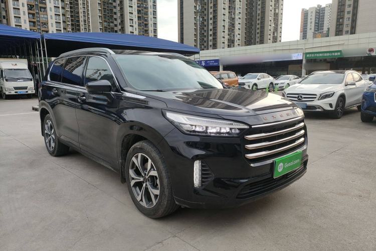 Used EXEED Lanyue 2021 400T Two-Wheel Drive Starlight Pro Edition 7-Seater Front Right 45 Deg