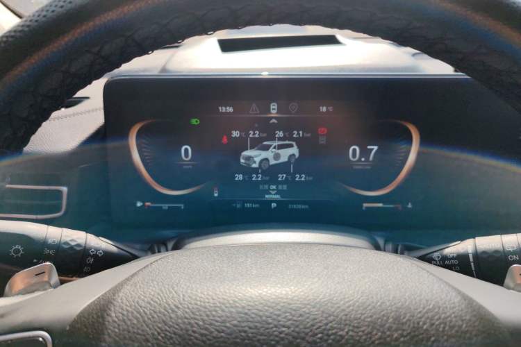 Used EXEED Lanyue 2021 400T Four-Wheel Drive Starlight Pro Edition 7 Seats Instrument Cluster